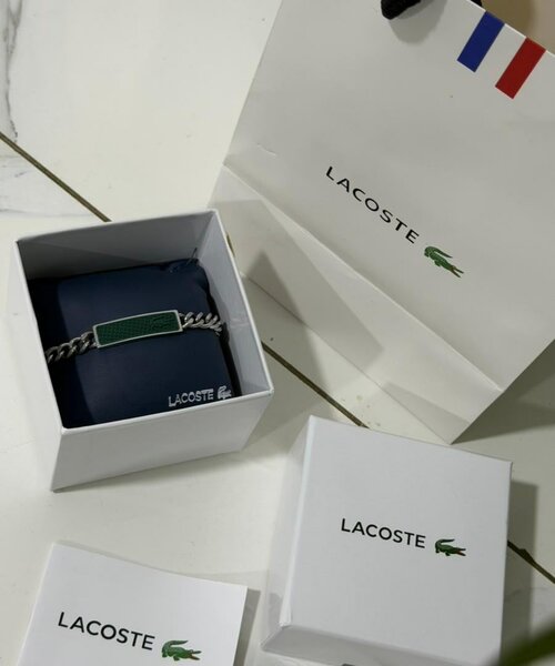 Bracelet en acier Lacoste