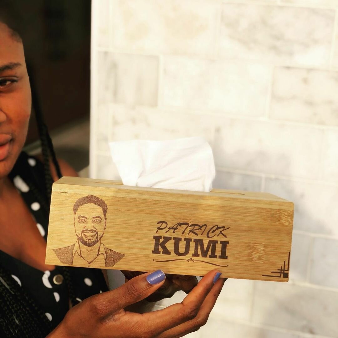 Customised Wooden Tissue boxes