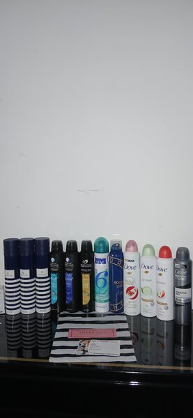 Lot de déodorants variés