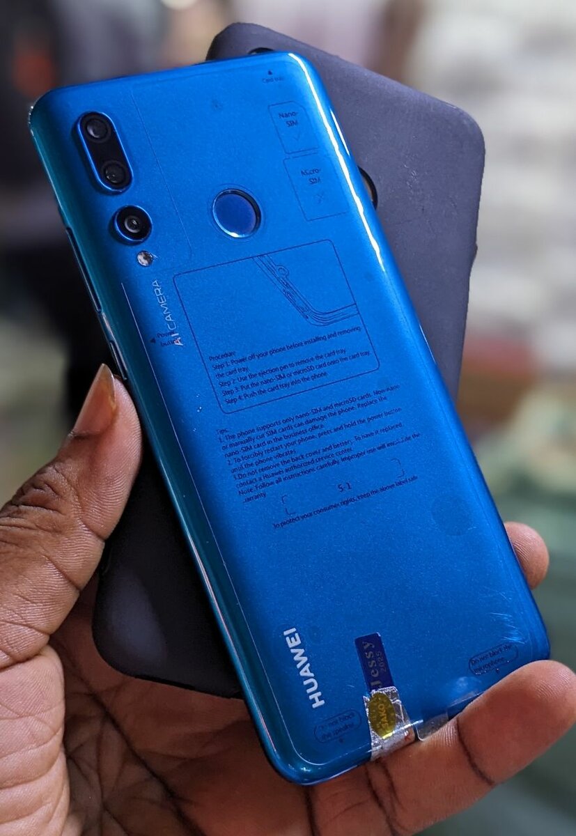 Huawei P Smart plus Bleu 128go