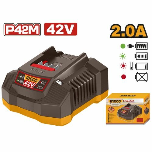 Chargeur de Batterie 42V Ingco