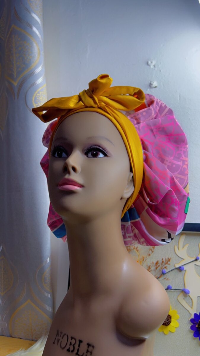 2 in 1 Hair Bonnet