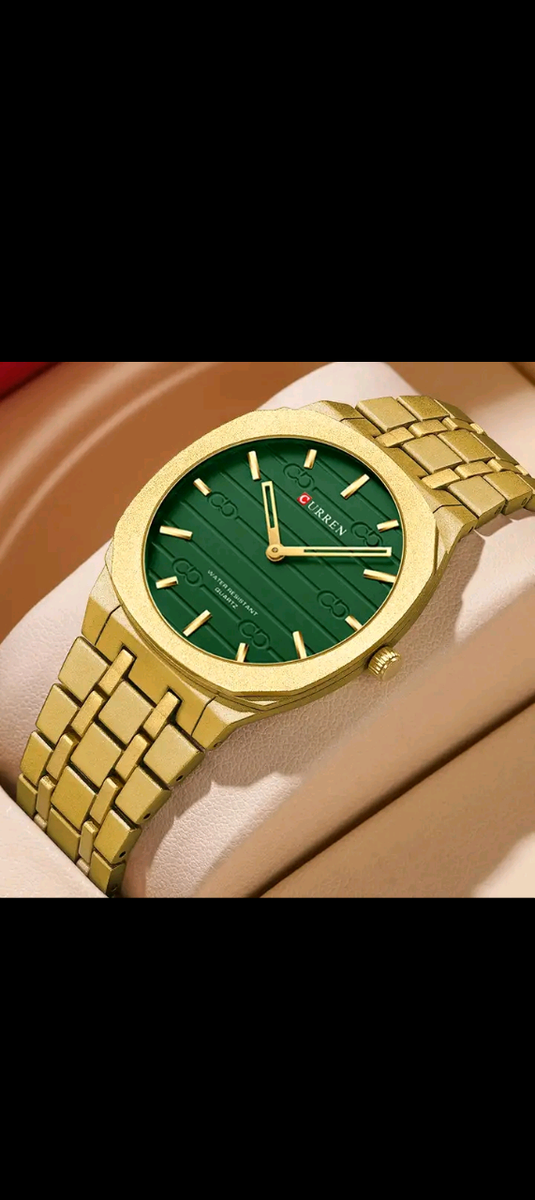 Montre Luxe Dorée Homme