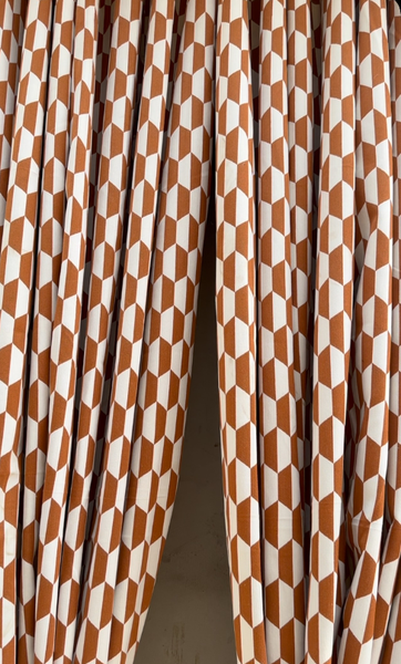 Reversible blackout curtains