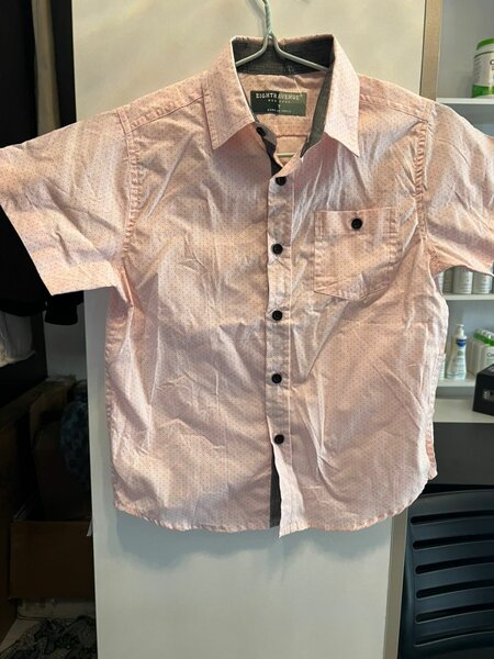 Chemise garçon à manches courtes