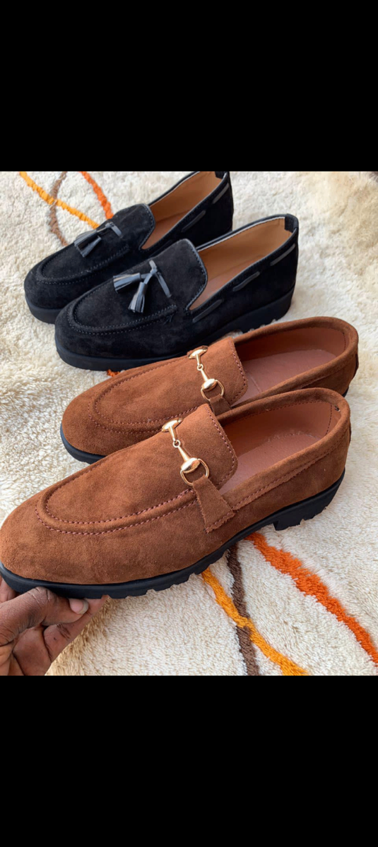 Quality leather and suede shoes