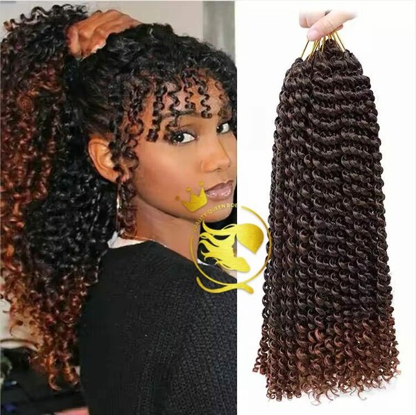 Extensions crochet cheveux bouclés