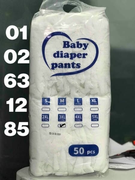 Couche Caleçon bébé 3XL