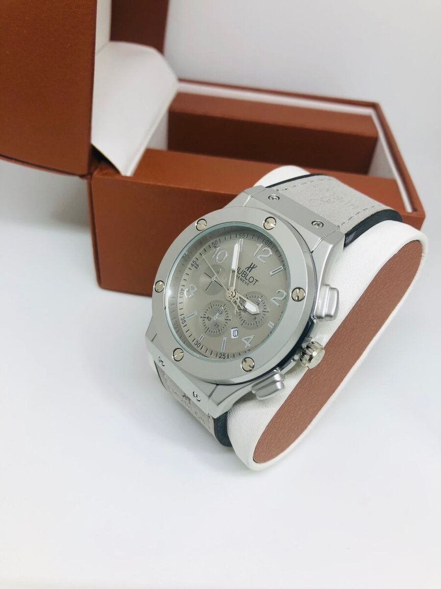 Montre Hublot Luxe en Acier/Or