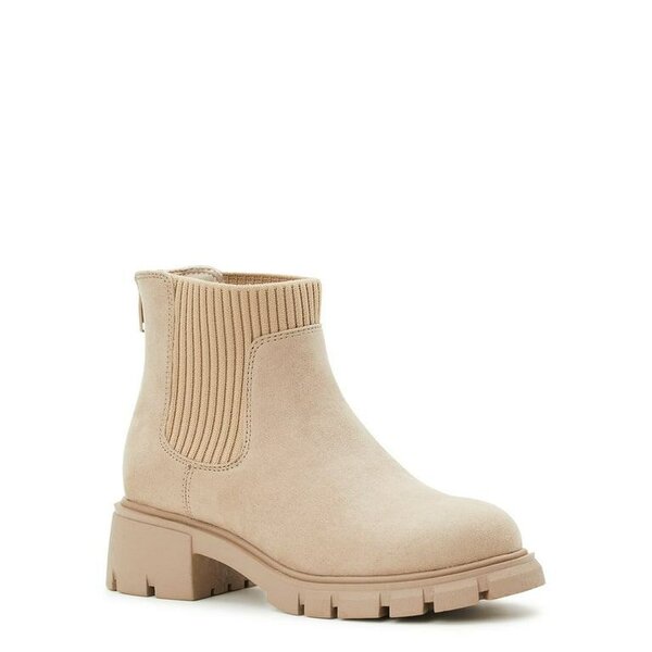 Wonder Nation Little & Big Girls Chelsea Boot, Sizes 13-4