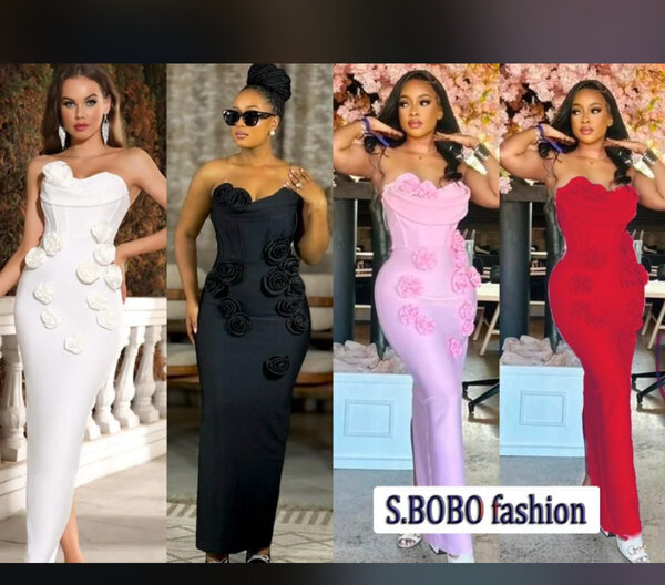 Robe maxi florale élégante