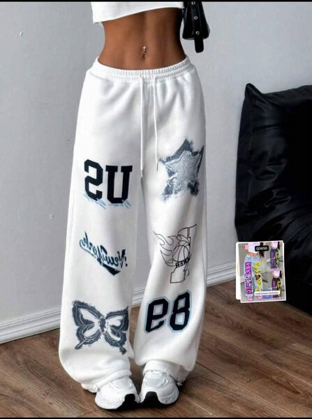 Pantalon gros bas en coton