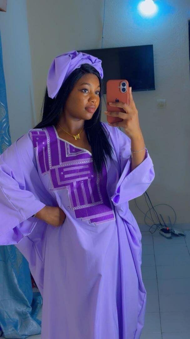 Boubou avec Broderie