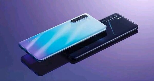 Smartphone Oppo F15 élégant