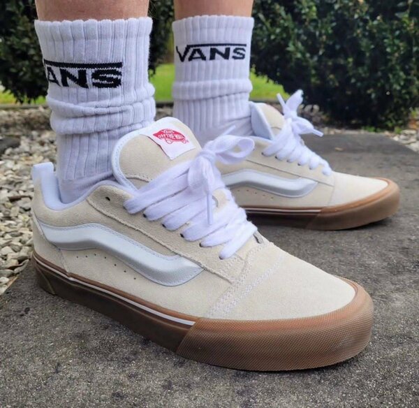 Baskets Vans blanches tendance