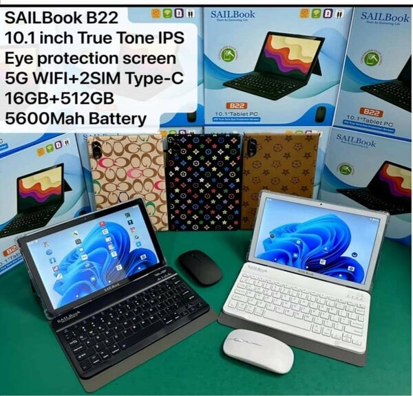Sail B10 And sail B22. Dual Sim plus WiFi. 256 and 512g