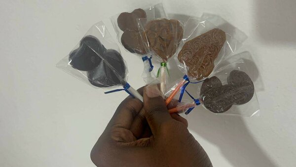 Paquet de 80 Toffees sucettes