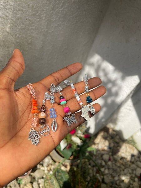 Bijoux de cheveux perles