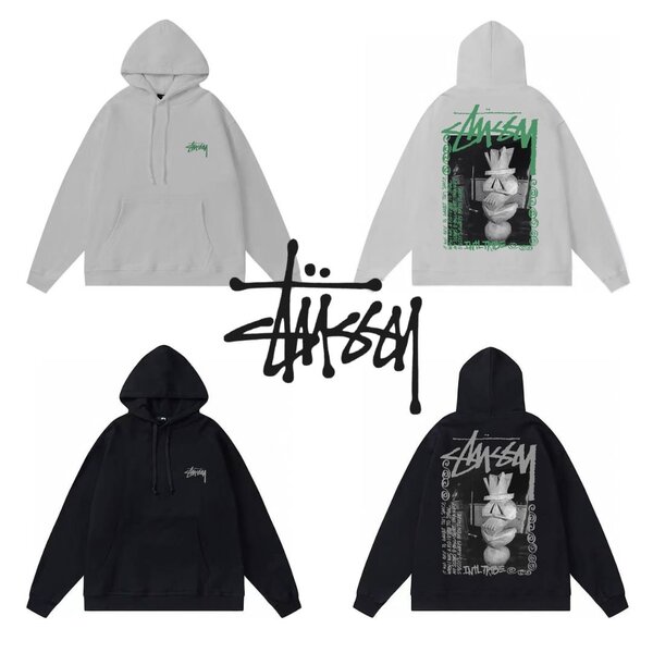 Худи "Stussy Tiki" с утеплением