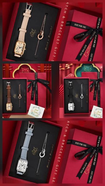 Coffret Montre & Bracelet Femme