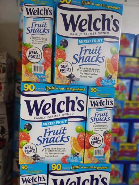 WELCH FRUIT SNACKS