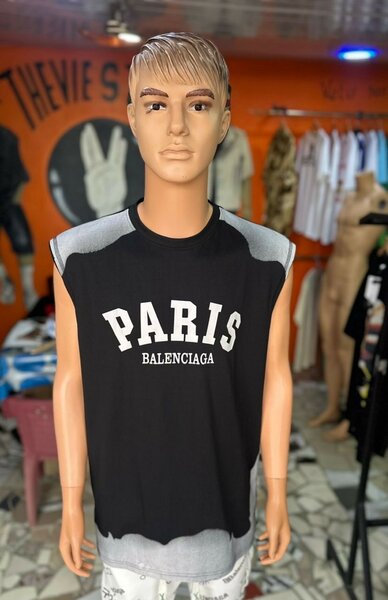 Débardeur Homme Paris Balenciaga