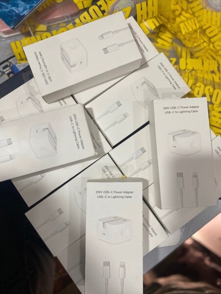 Type C to lightning IPhone chargers