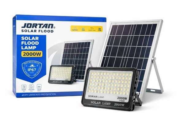 Projecteur Solaire LED 2000W JORTAN