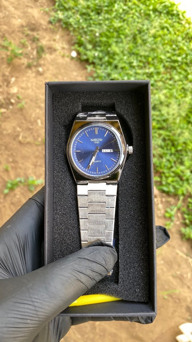 Montre en acier inoxydable