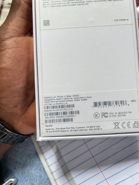 iPhone X 256GB