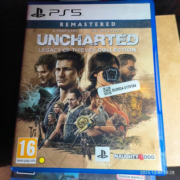 Uncharted: Legacy of Thieves PS5