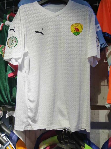Maillot de football blanc