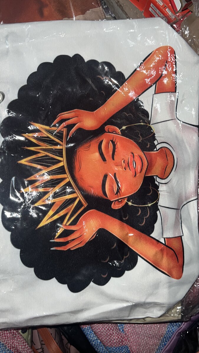 Sac cabas imprimé tendance