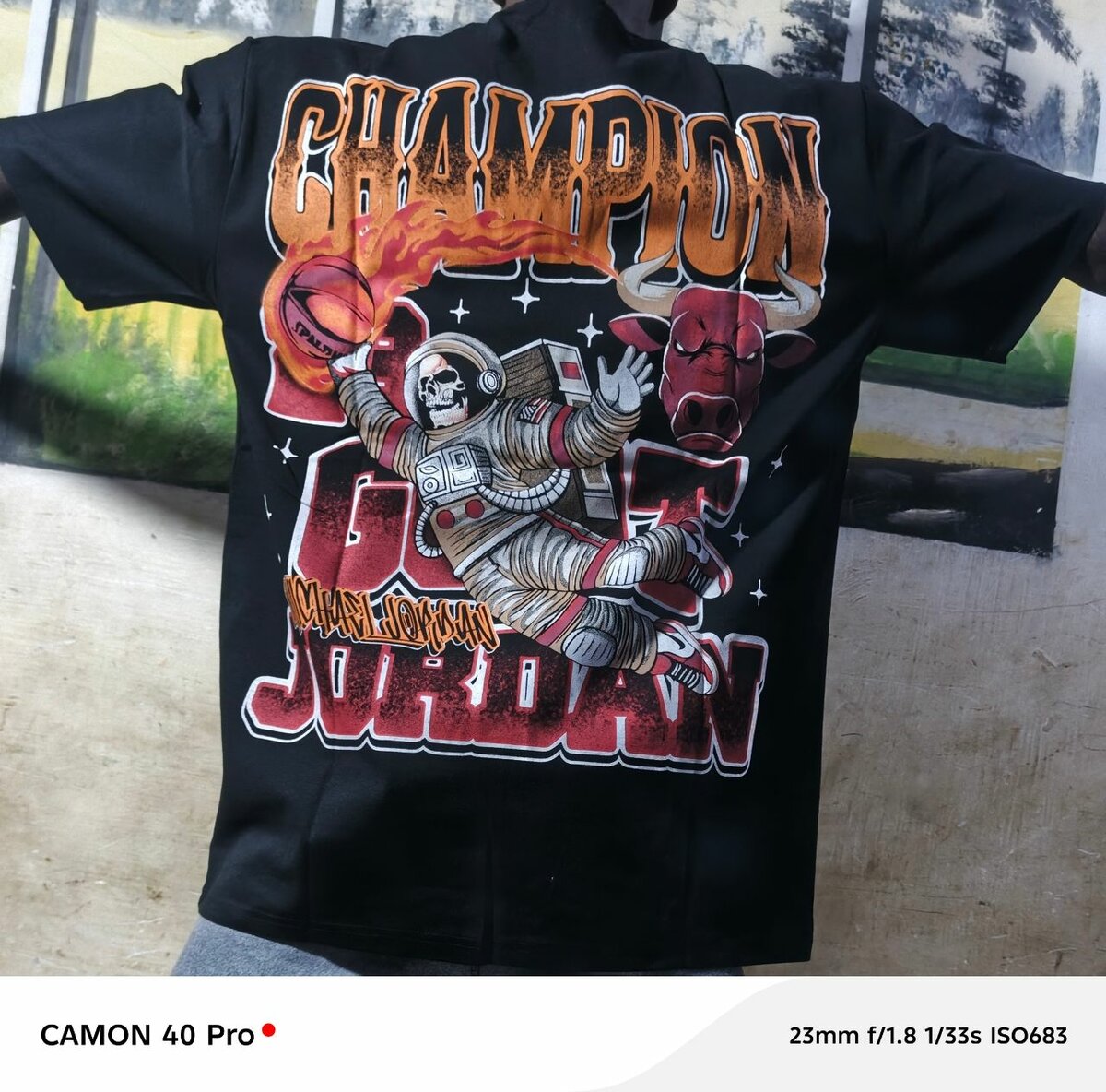 T-shirt Champion Imprimé