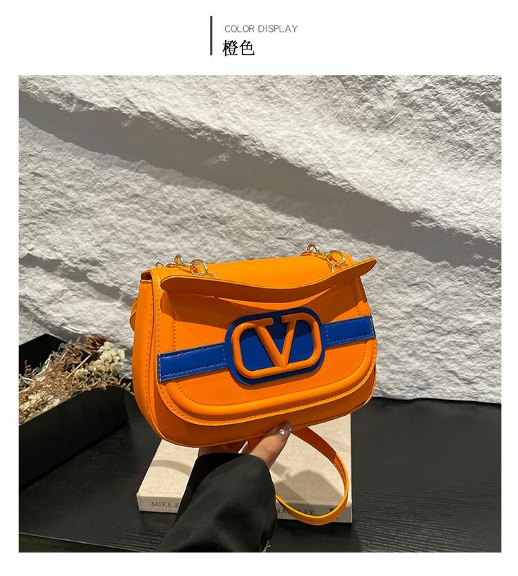 Sac bandoulière orange