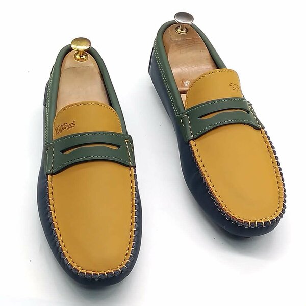 Mocassins élégants en cuir