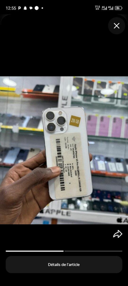 Smartphone 256 Go Haut de Gamme