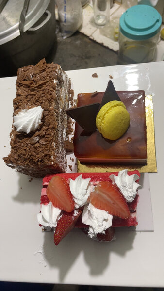 Assortiment de gâteaux élégants