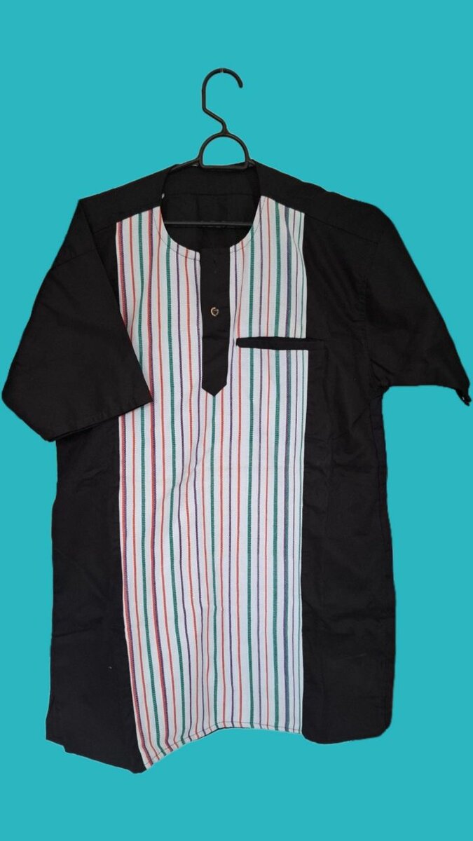 Chemise hommes à rayures colorées