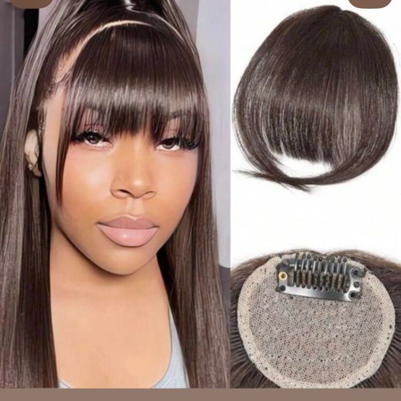 Frange à Clip Naturelle