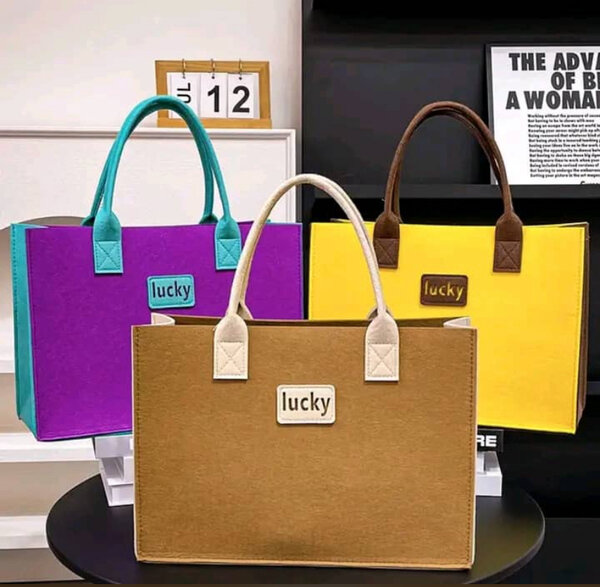 Sac cabas coloré Lucky