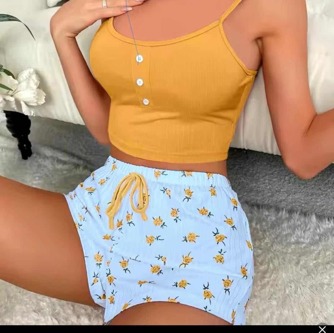 Ensemble Pyjama Femme Été Chic