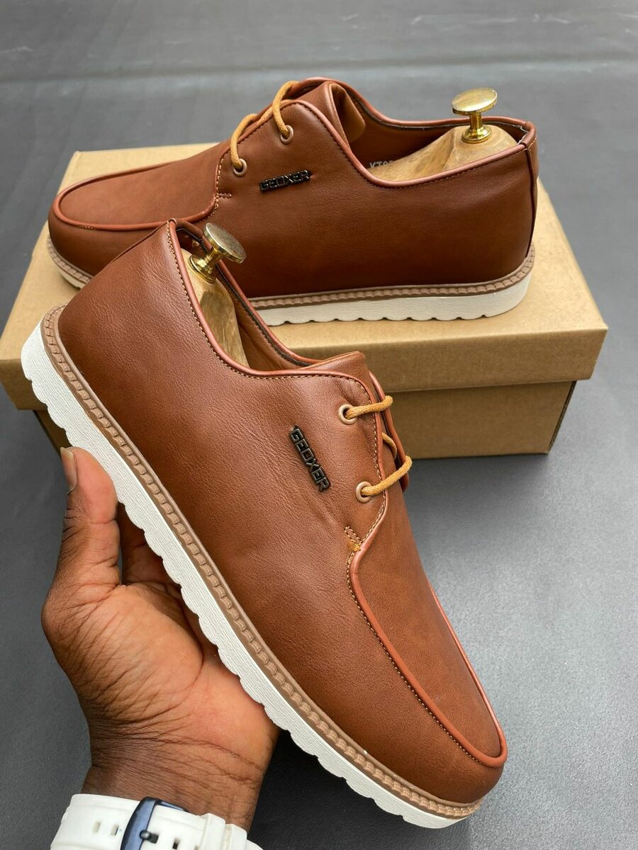 Chaussures en cuir élégantes