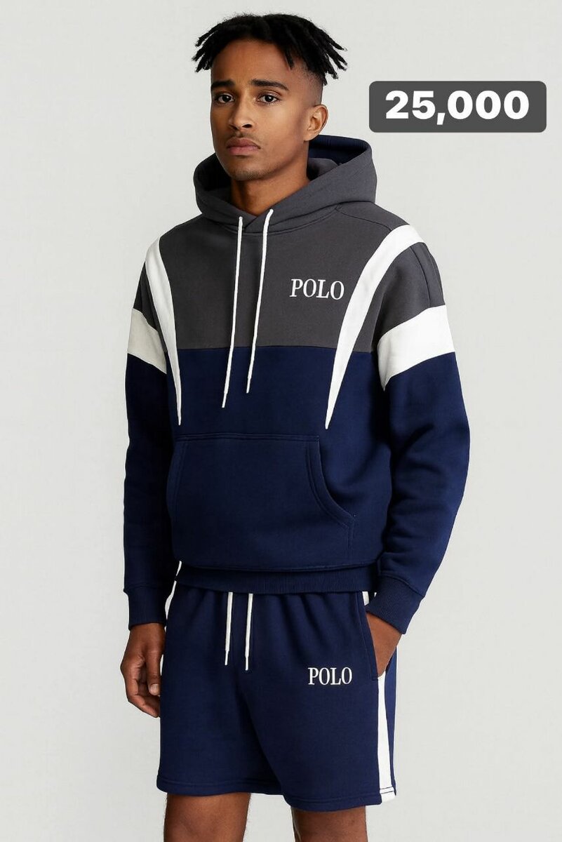 Ensemble Hoodie & Short Homme