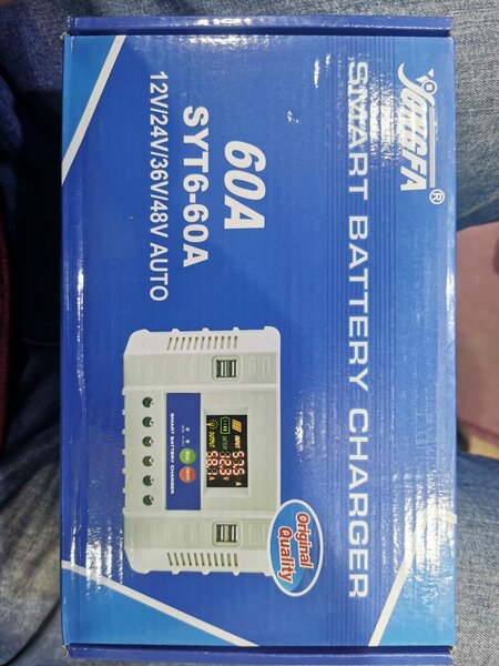 60-Ampere solar charger controller