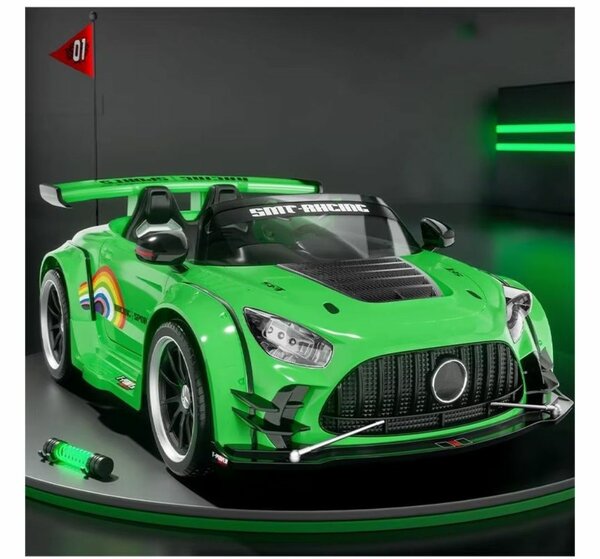 Kids Sit in  Drifting Car