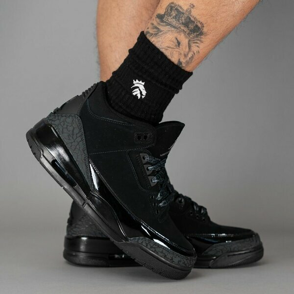 Jordan 3 neuves noires