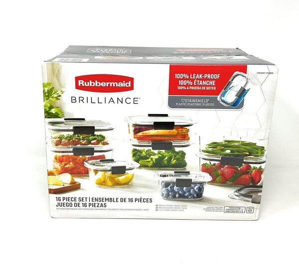 Rubbermaid brilliance bowls