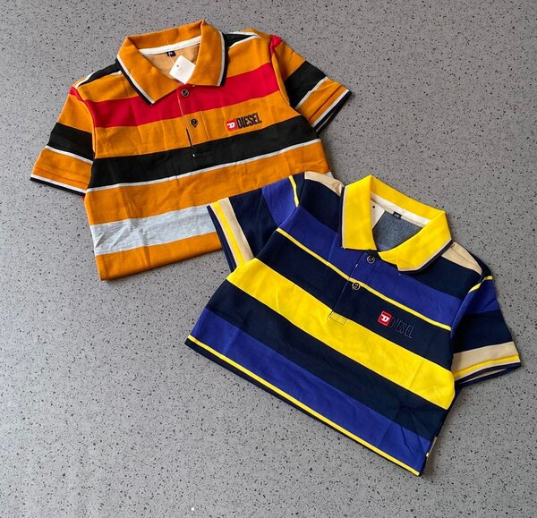 Kids stripped lacost - Multicolor