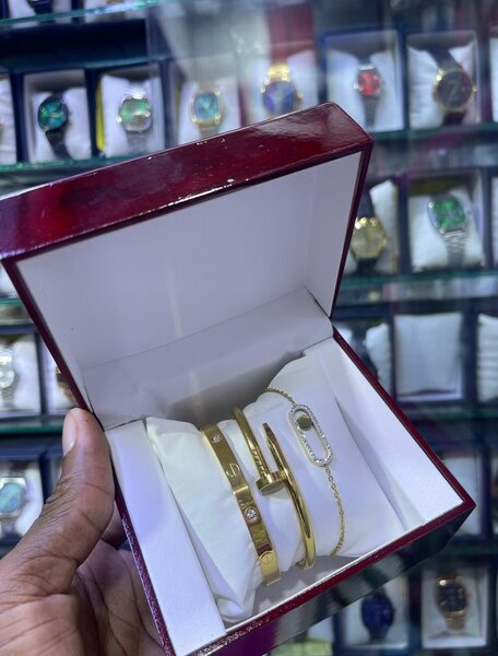 Ensemble de bijoux en or pour femme